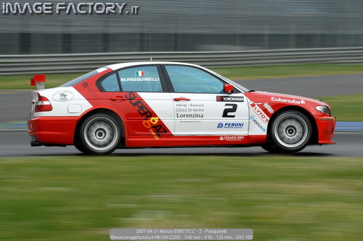 2007-04-21 Monza 0360 ITCC - 2 - Pasquinelli